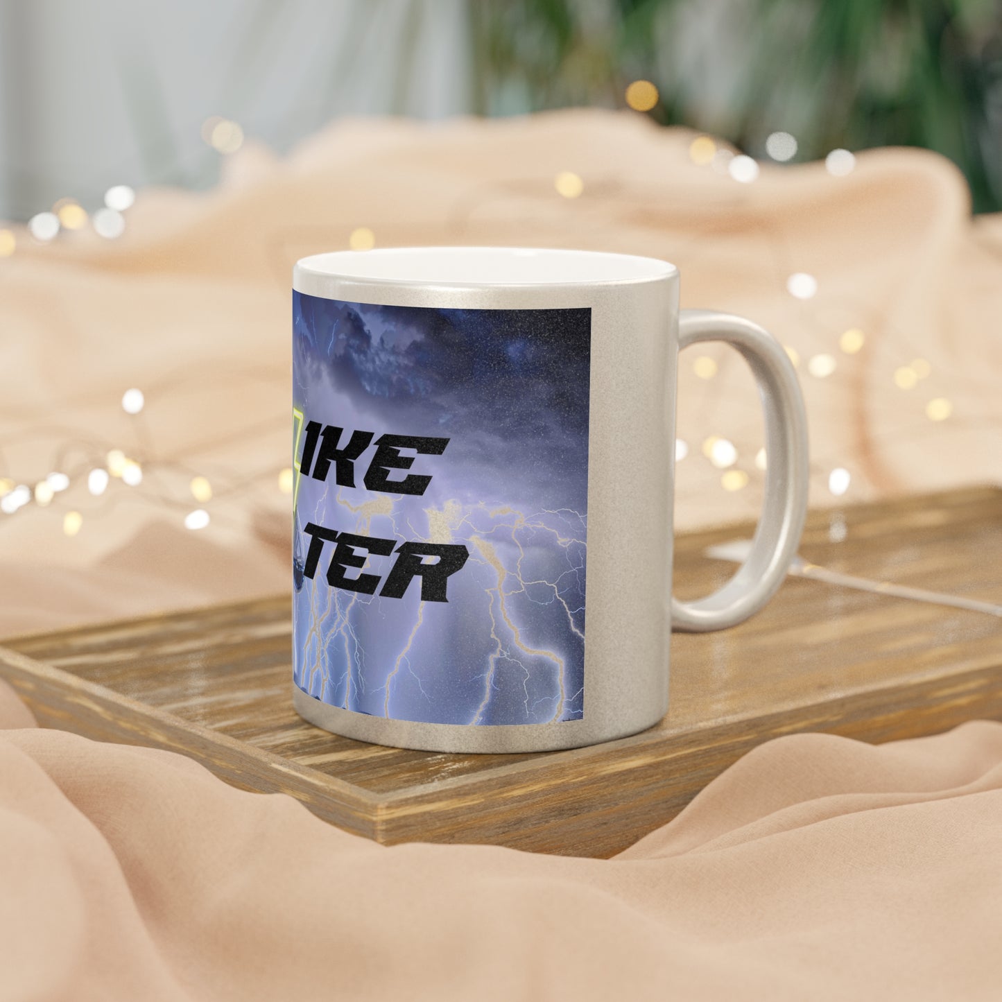 Metallic Mug — 'By Like Juater Logo mug