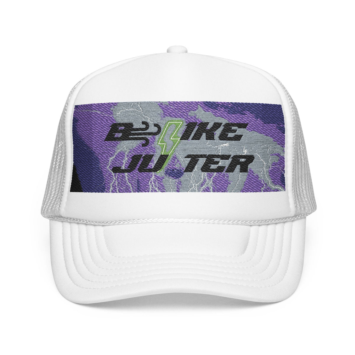 Foam Trucker BE LIKE JUATER Hat - Embroidered Cap for Trendsetters, Streetwear, Birthday Gift, Festival Fashion
