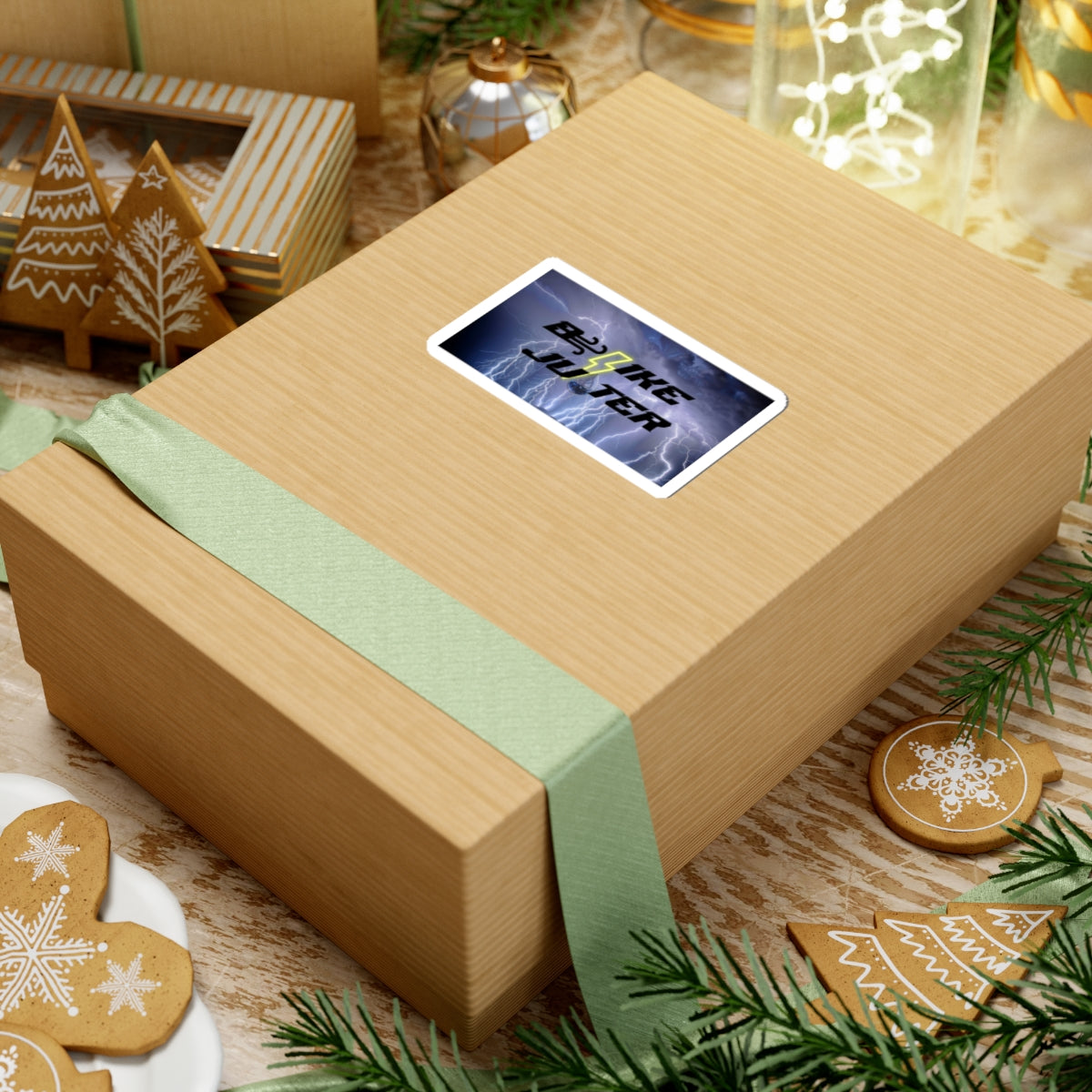 Be Like Juater Logo Sticker — Cut Sticker