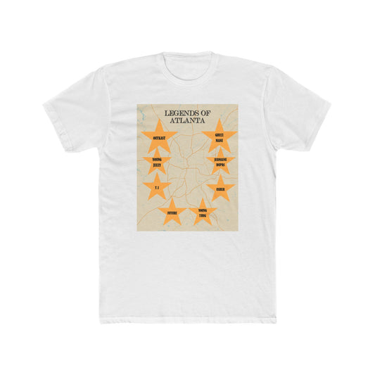 Legends of Atlanta Unisex Cotton Crew Tee - Celebrate Atlanta's Iconic Figures