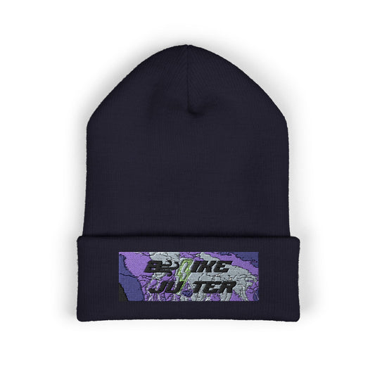 Embroidered Classic Cuffed Beanie - Cozy Streetwear Hat for All Seasons
