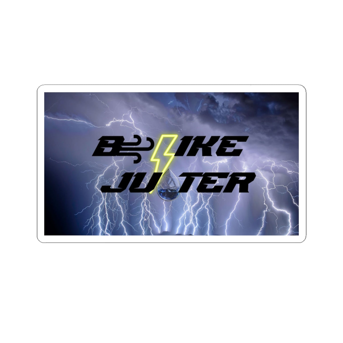 Be Like Juater Logo Sticker — Cut Sticker