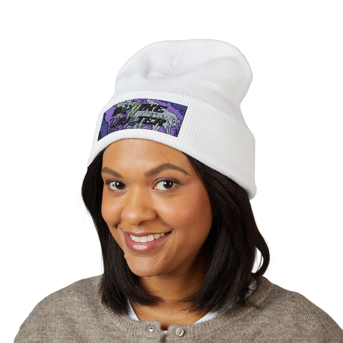 Embroidered Classic Cuffed Beanie - Cozy Streetwear Hat for All Seasons