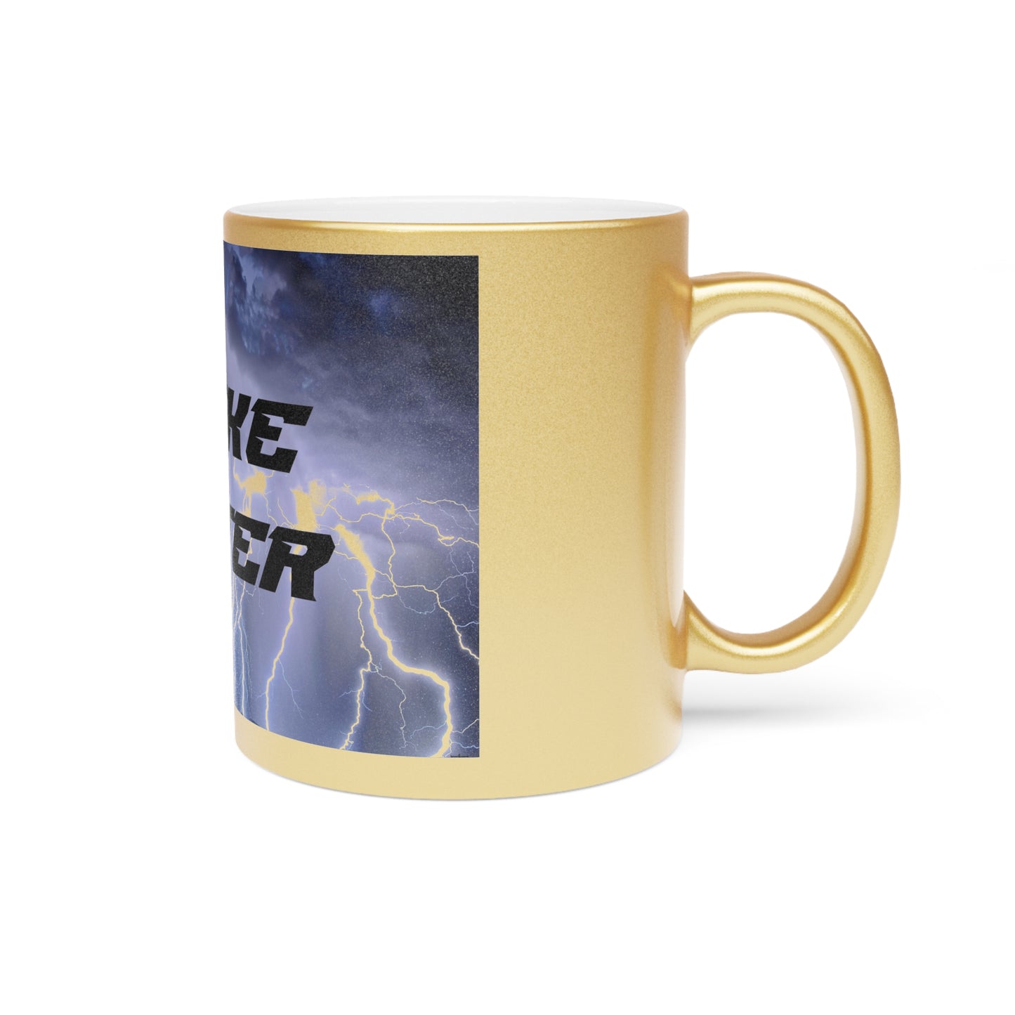 Metallic Mug — 'By Like Juater Logo mug