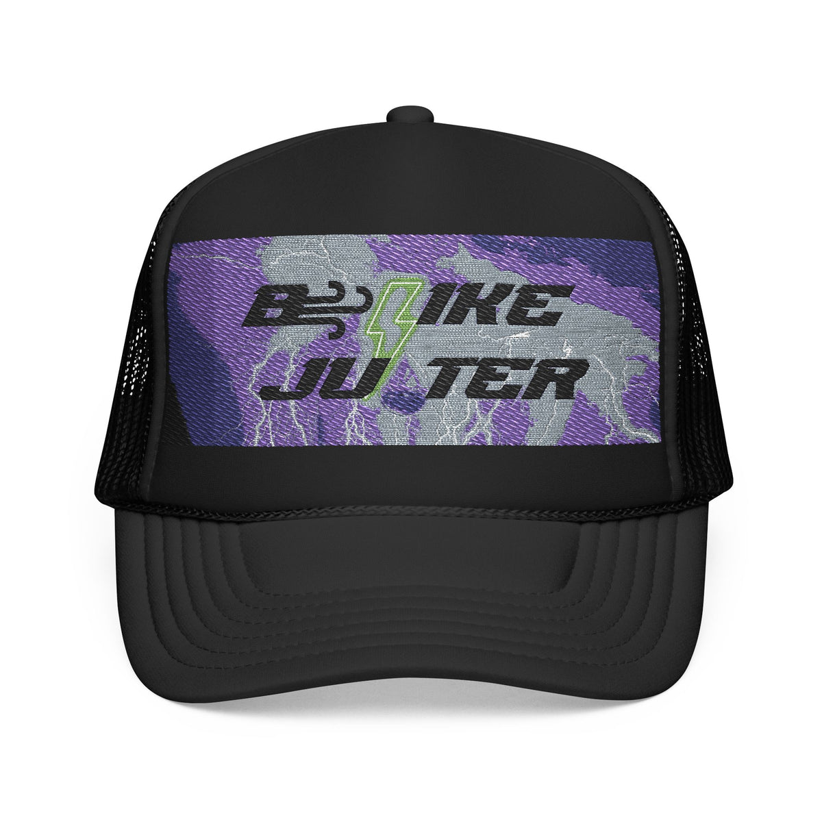 Foam Trucker BE LIKE JUATER Hat - Embroidered Cap for Trendsetters, Streetwear, Birthday Gift, Festival Fashion