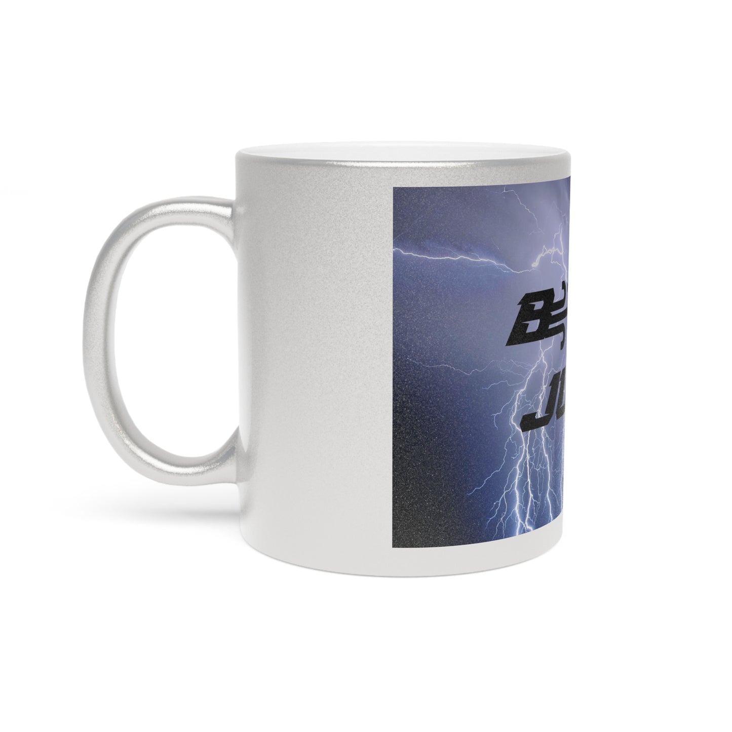 Metallic Mug — 'By Like Juater Logo mug