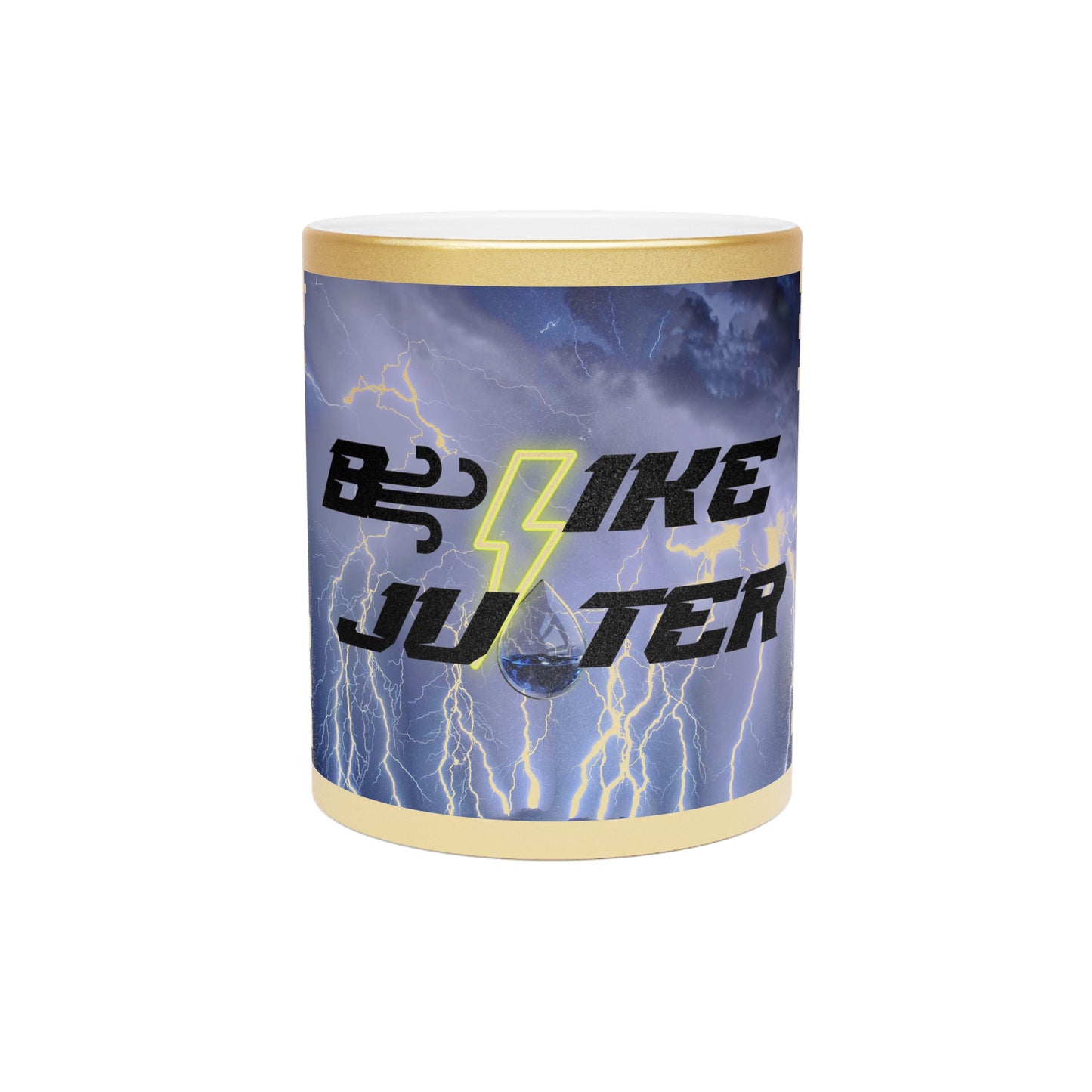 Metallic Mug — 'By Like Juater Logo mug