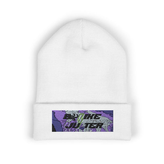 Embroidered Classic Cuffed Beanie - Cozy Streetwear Hat for All Seasons